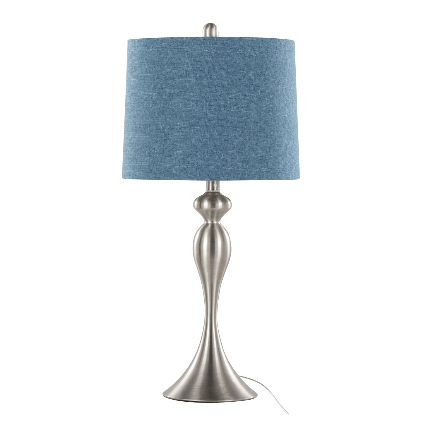 Ashland 27" Contemporary Metal Table Lamp Set of 2